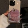 Personalized Ice Penetrating Apple Is Suitable for iPhone Apple 17/16promax Mobile Phone Case 14 Water Condensation 15 Electroplating 12/13