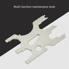 Diving Equipment Repair Tools Portable Stainless Steel Credit Card Screwdriver for Home Repairs & Outdoor Activities