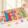 Wooden Color Sorting Game For Kids Educational Toy For Boys And Girls