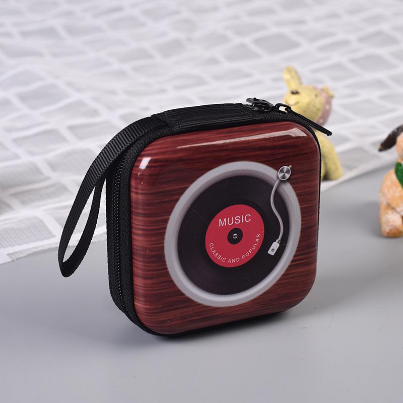 

Мини Жестяной Кошелек на Молнии для Монет и Наушников - Настраиваемый Логотип