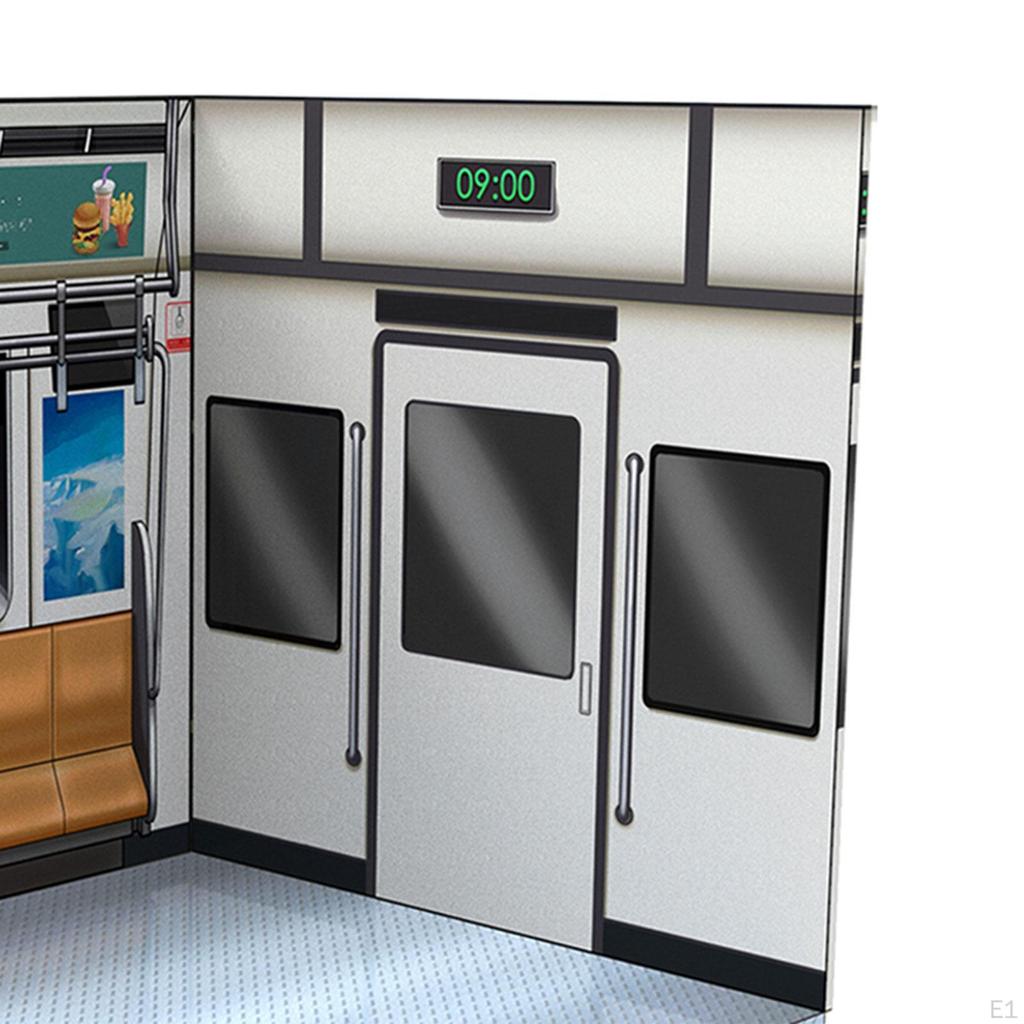 1/12 Display Backdrop Organizer Decoration Japanese Stylish Scene Showcase for Action Figures