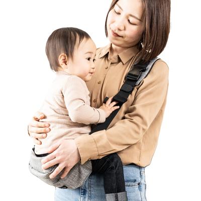 Von Lehrern empfohlen x Veröffentlicht in Babytrage Hüftsitz Schultertasche Tragetuch Babygurt Baby 20kg Babygeschenk 2WAY plaisiureux [Kinderzimmer Kodomoe] (Denim