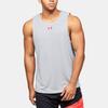 Under Armour Baseline Breathable Loose-Fit Basketball Tank Top Men Tops Halo-Gray 1351288-014