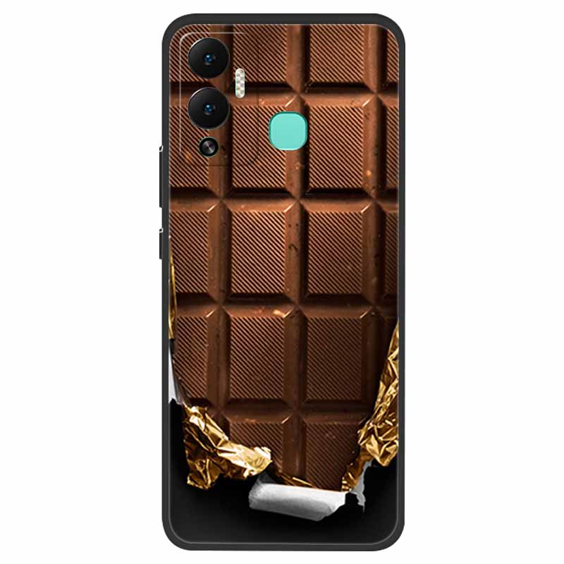 For Infinix Hot 12 Play NFC Case X6816D Shockproof Silicone Soft TPU Phone Cover for Infinix hot12 play NFC Case Bumper Funda