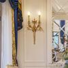 French vintage wall lamp indoor wall light candle light bedside lamp for home villa apartment living room bedroom lounge