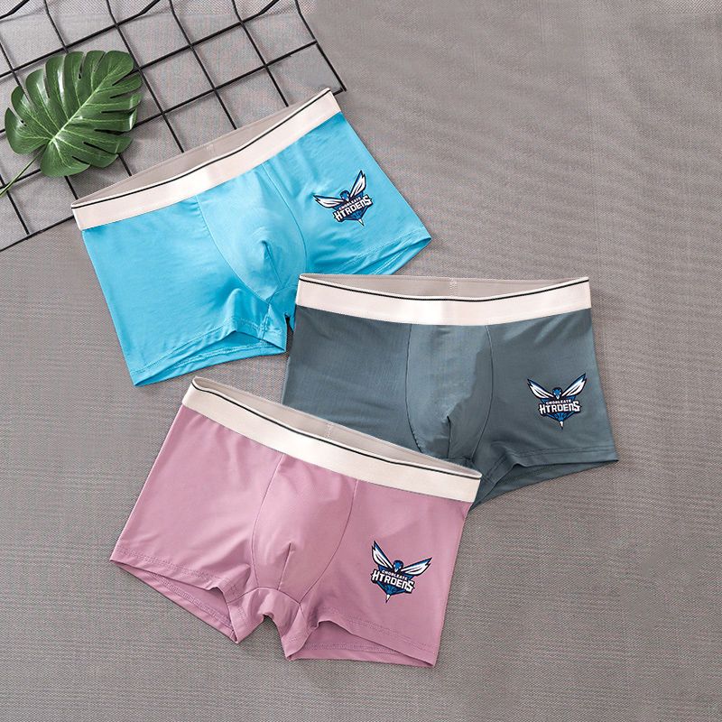 Men's Underwear  Boxers Man Comfortable Breathable Panties Solid Shorts Underpants Man Boxer Gift Size L-4XL