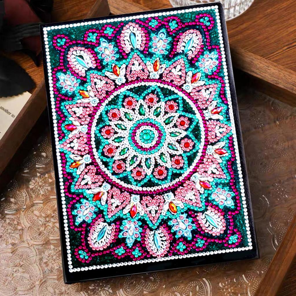 DIY Diamond Painting Business Notebook – Creative Dot Drill Writing Book for Kids