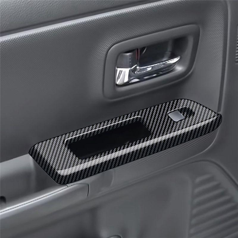 Car Door Armrest Cover Panel For SPACIA 2017- Window Glass Lift Switch Button Trim Frame RHD,B Replacement Parts
