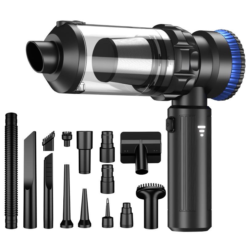 Three-Speed Wireless Car Vacuum Cleaner with High Suction and Power Display