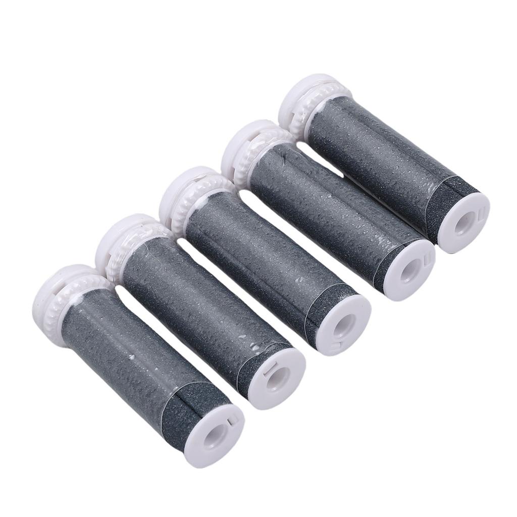 5 STÜCKE Fußfeile Rollenköpfe Passend für Micro Pedi Nano Wiederverwendbarer Quarzstein Hornhautentferner Rolle Nachfüllung für Zuhause