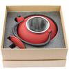 KETTLE 1.5 L CAST IRON TEAPOT STRAINER TEA INFuser SET + 2x CUPS