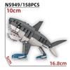 Tung Tung Tung Sahur Figure Building Blocks Tralalero Tralala Shark Toy Figure Lirili Larila Toy Bombardiro Crocodilo Gift