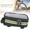 Easy Installation Bicycle Phone Bag 600D Nylon , TPU Bike Top Tube Bag  Cycling Gear Carrying