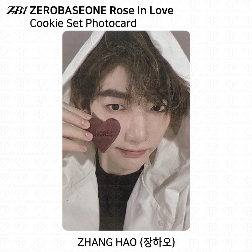 [NO COOKIE] ZEROBASEONE Rose In Love Cookie Set Photocard SUNGHANBIN ZHANGHAO