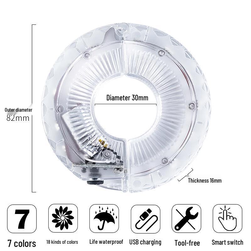 BIKEBROS Smart Sensor LED Bike Wheel Lights