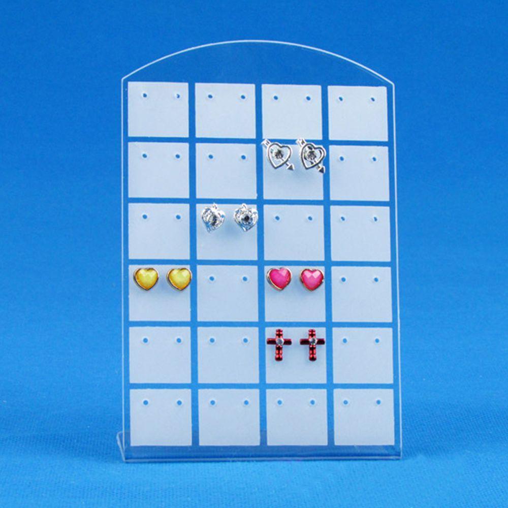 Beauty Colors Tool Convenient Pairs Display Earring Box Jewelry Rack Jewelry Frame Earrings