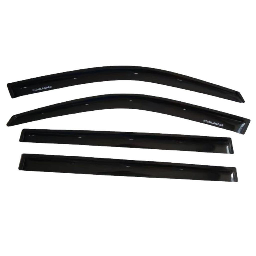 Fits 98-07 Highlander Acrylic Rain Shield Eyebrow Deflector