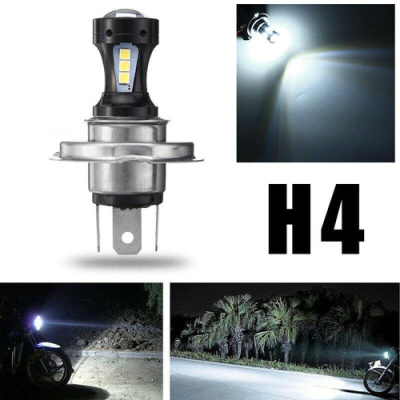 Fog Light H4 LED Bulb Dual Filament Design Low And High Beam Switch For Foggy Conditions For Car For Motorcycle