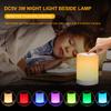 Neoglint D C5V 3W Night Light Beside Lamp Sensitive Touching Control Supported Static Color/