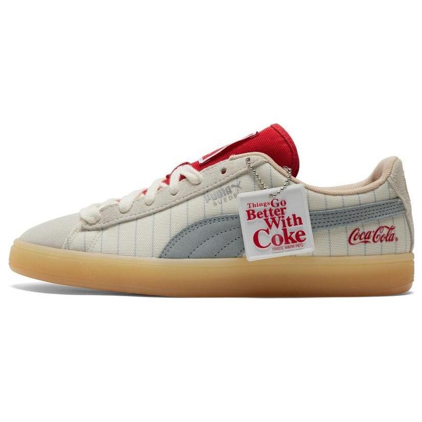 PUMA Coca-Cola x Suede Slate Pinstripes Men s 387049-01 EU 36