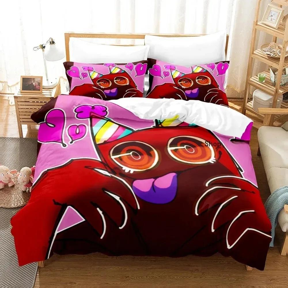 Garten Of Banban Bedding Set Cartoon Bed Gift For Boys Kids Girls Home Decor Single Twin Full Size Cute Duvet Cover Sets