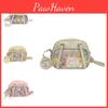 Pu Cartoon Chiikawa Doubles Shoulder Bags Girls Clear Backpack Colors Multi