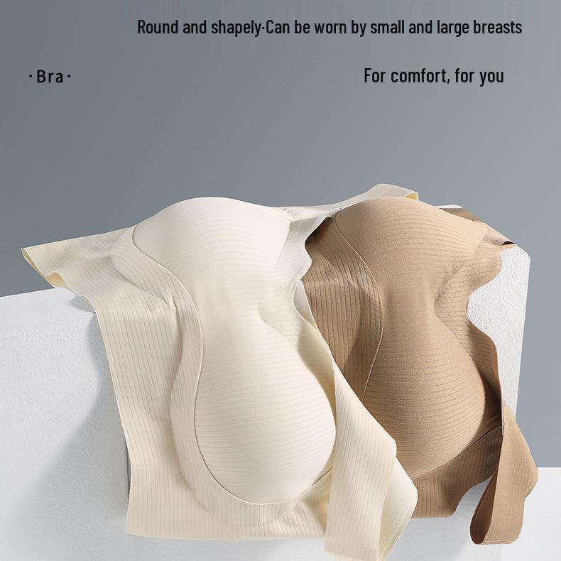 Wireless Seamless Lift Bra: Minimizes, Lifts, Anti-Sagging, Comfortable, Beautiful Back Design.