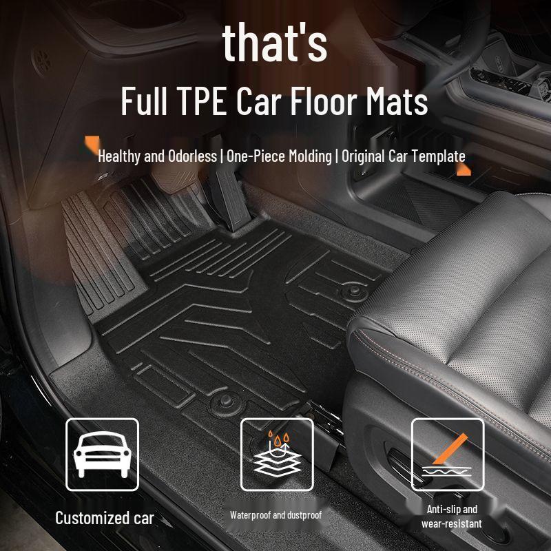 Lynk & Co 900 TPE Floor Mats 2025: Full Coverage Decorative Interior Car Accessories