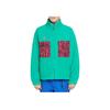 Nike Chaqueta Deportiva Retro con Cremallera de Cuello Alto con Estampado del Logotipo de la Serie ACG de Manga Larga y Corte Slim para Hombre Chaqueta Verde BQ3446-319