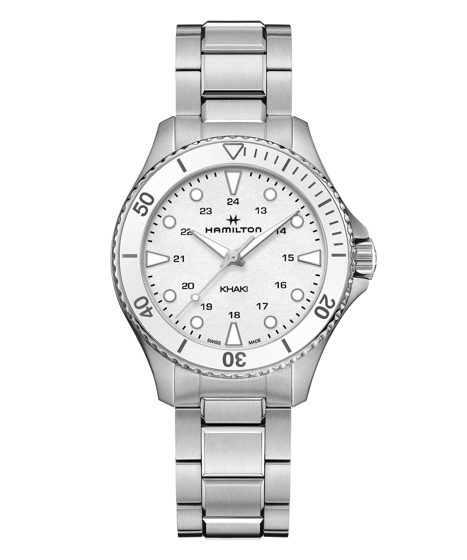 

HAMILTON Watch Genuine Warranty Khaki Navy Scuba Quartz H82221110 Imported [Hamilton] Women s [Regular Product]