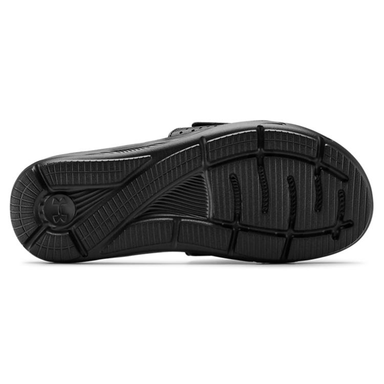 New Under Armour Ignite 6 Slide 'Black White' 3022711-003
