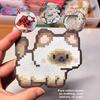 2/5Pcs Heat Resistant Ironing Cloth for Fuse Beads Cotton Iron-on Auxiliary Mat  DIY Accessories