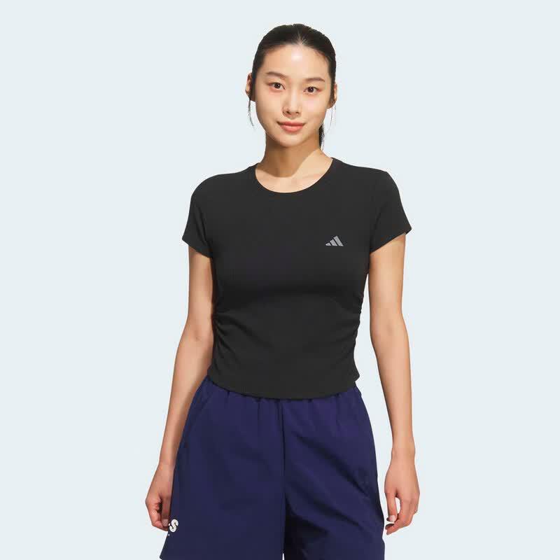 Adidas Women s Loose Casual Outdoor Short Sleeve Top KH2653 M