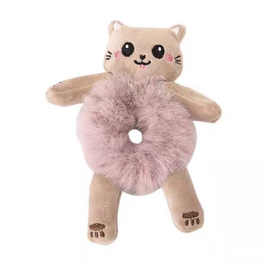 Girl Hair Rope Cartoon Frog Cat Duck Shape High Elasticity Hair Tie Versatile Colorful Hair Accessories
