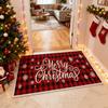 Christmas Floor Mat Funny Anti Slip Carpet for Kitchen Bedroom Living Room Kids Door Mats Holiday Party Home Rug Decor