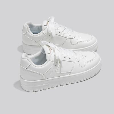 Air Force White Shoes Women's Spring Sports Shoes Student Casual Shoes Running Shoes Flat Single Shoes
