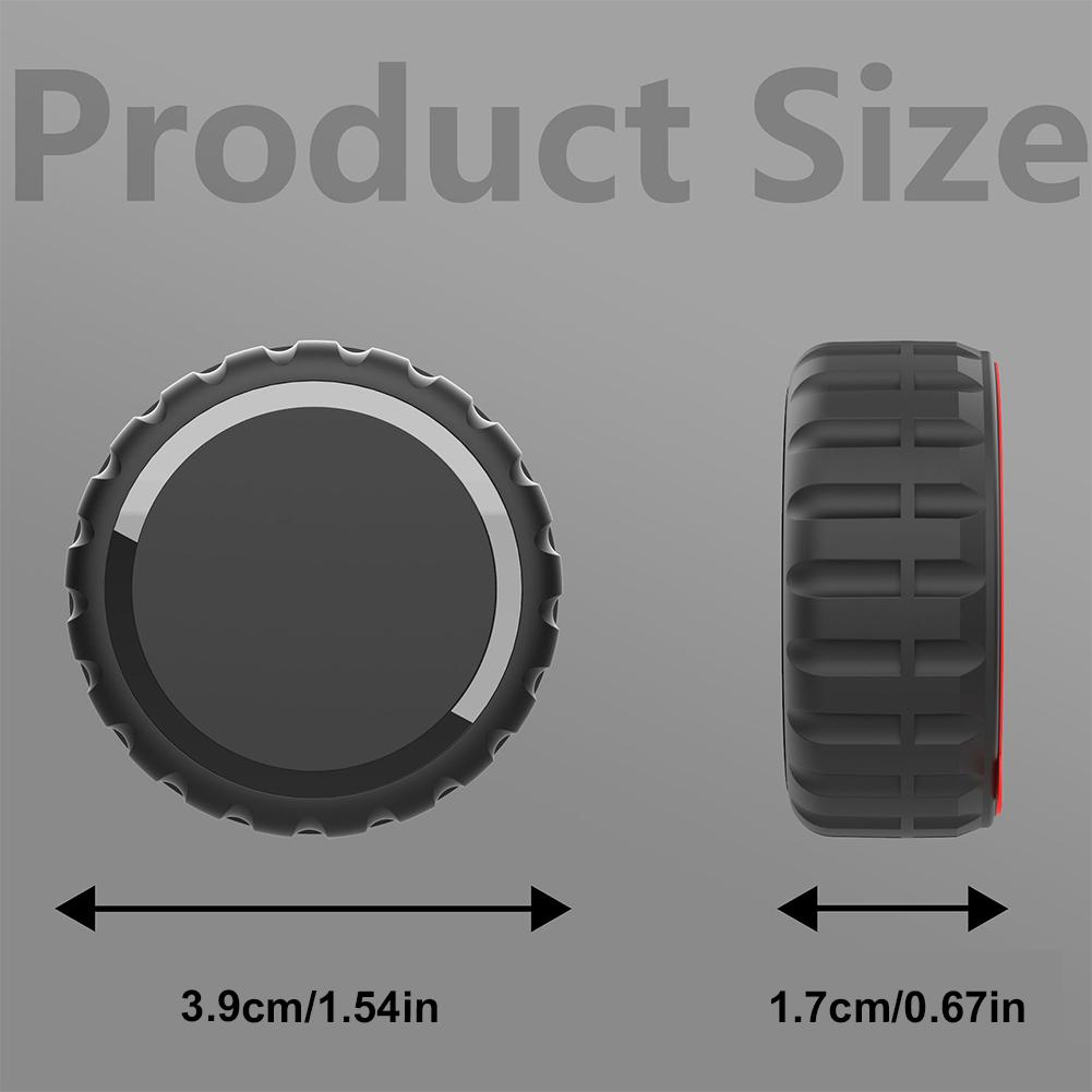 For Apple Airtag Holder Waterproof Protective Cover Anti-Lost GPS Tracker Holder Case with Adhesive Sticker for Car Bike Drone