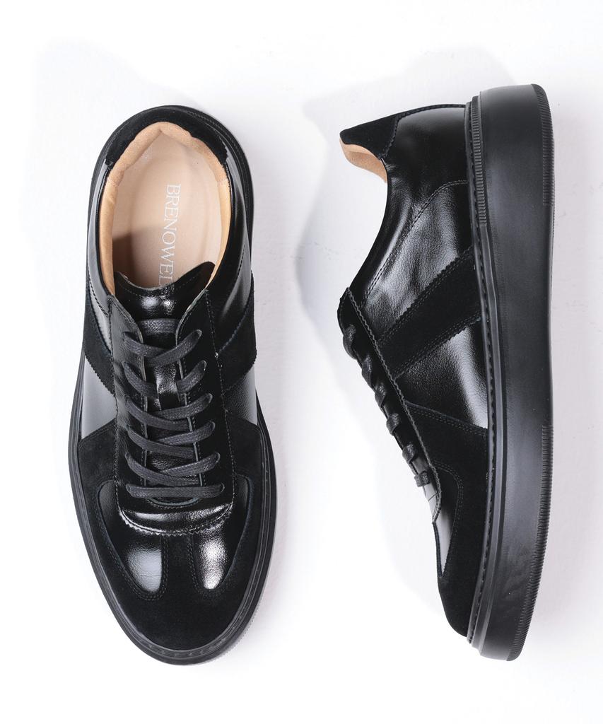 Brenowelt Giant German Army All-Black Oversized Sneakers