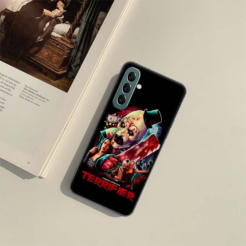 Horror Movie Terrifier Phone Case for Samsung A54 A14 A24 A34 A17 A37 A57 A55 A35 A25 A15 A07 A05S A04S A12 A22 A32 A52S A72 Gal
