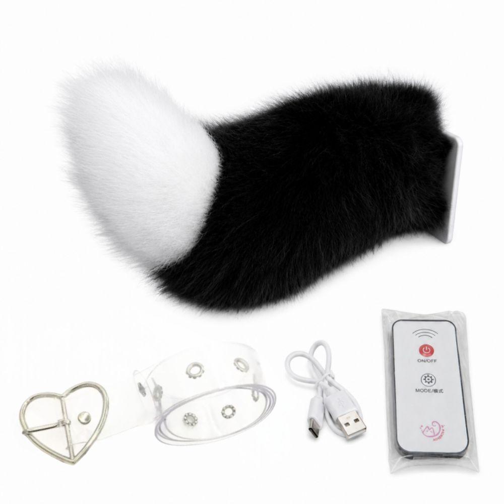 Voice Control Role-playing Belt Plush Electric Tail  Halloween Cosplay Performances, Etc