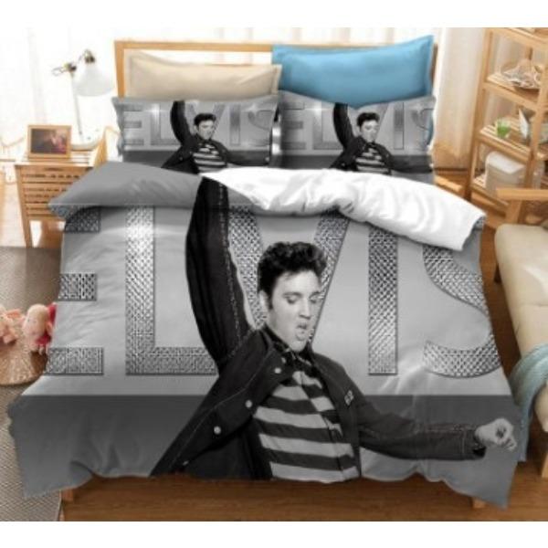 Bedding Kit, Male Star Series Size Three-Piece Quilt Cover