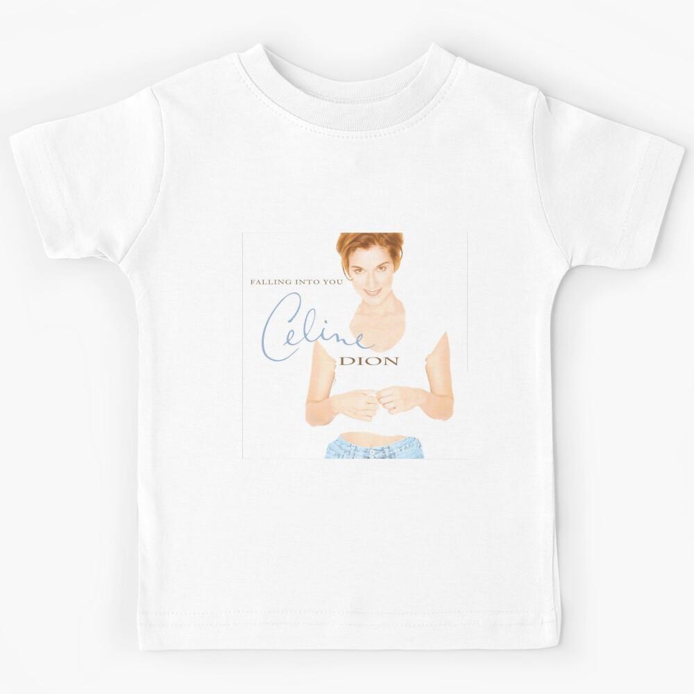 Celine Dion Falling Into Pretty Art Kids T-Shirt 160