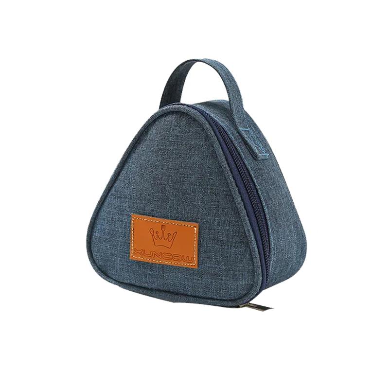 New Triangular Insulation Bag Mini Aluminum Foil Student Rice Ball Bag Cute Portable Lunch Box Outdoor Lunch Bag