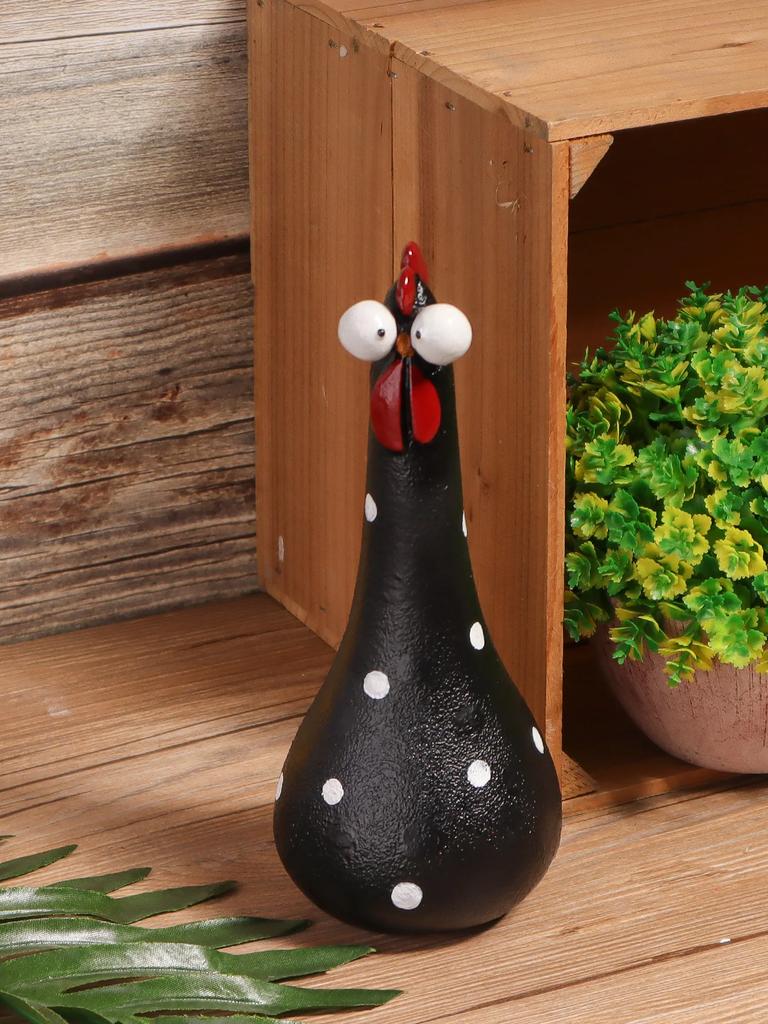 Big-eyed Rooster Sculpture Ornament, Decorative Ornament for Home Life, Suitable for Decorating Bedrooms, Living Rooms, Studies