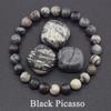 Pulseira de ametista feita de contas de pedra natural real purificadora do corpo geniune ametista pulseira de cristal natural para mulher pulsera