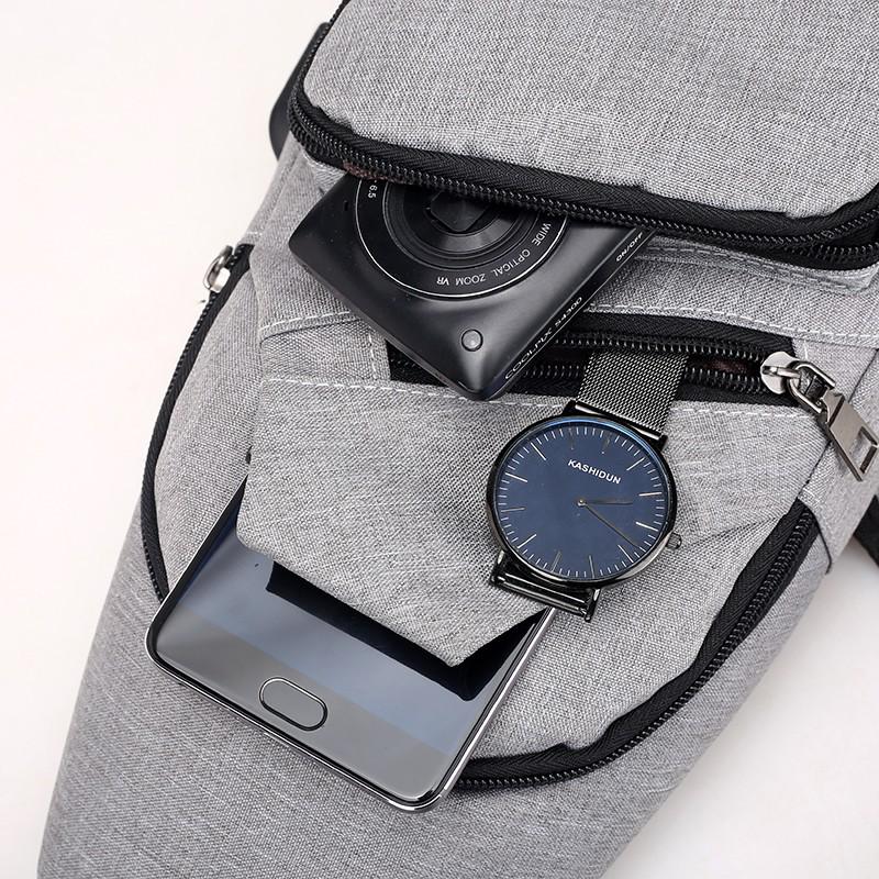 Unisex náprsná taška Jednoduchá úložná taška Ľahký Cestovný Malý batoh Crossbody Taška Móda Ležérne Jednolôžkové Tašky