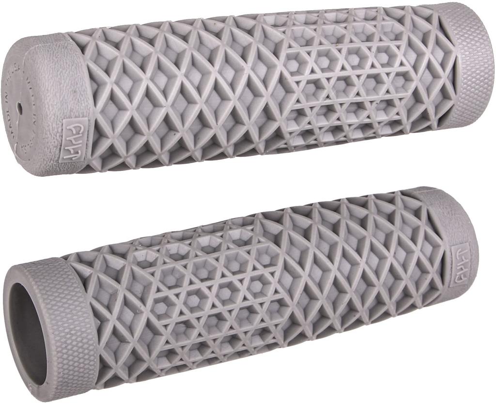 VANS X CULT Genuine Collaboration Harley Motorcycle Rubber Waffle Handle Grip for 7/8" Gray