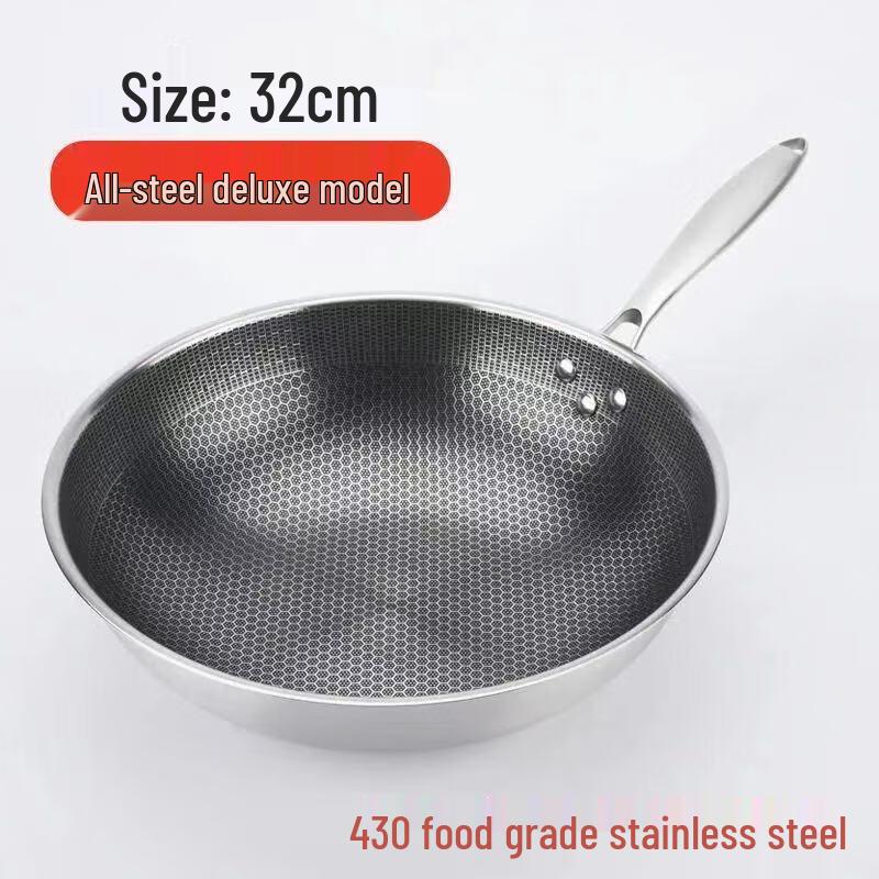 Yoshidasho 32cm Non-stick Honeycomb Wok