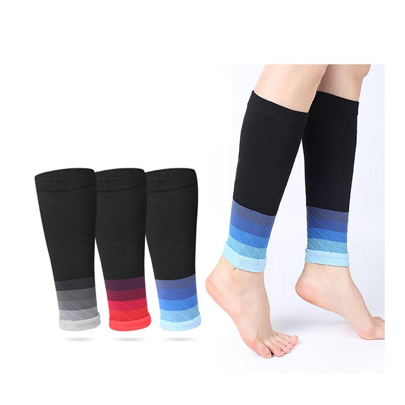 1Pair 20-30Mmhg Compression Calf Sleeves For Men Women Running Nursing Shin Splint Relief Support Socks