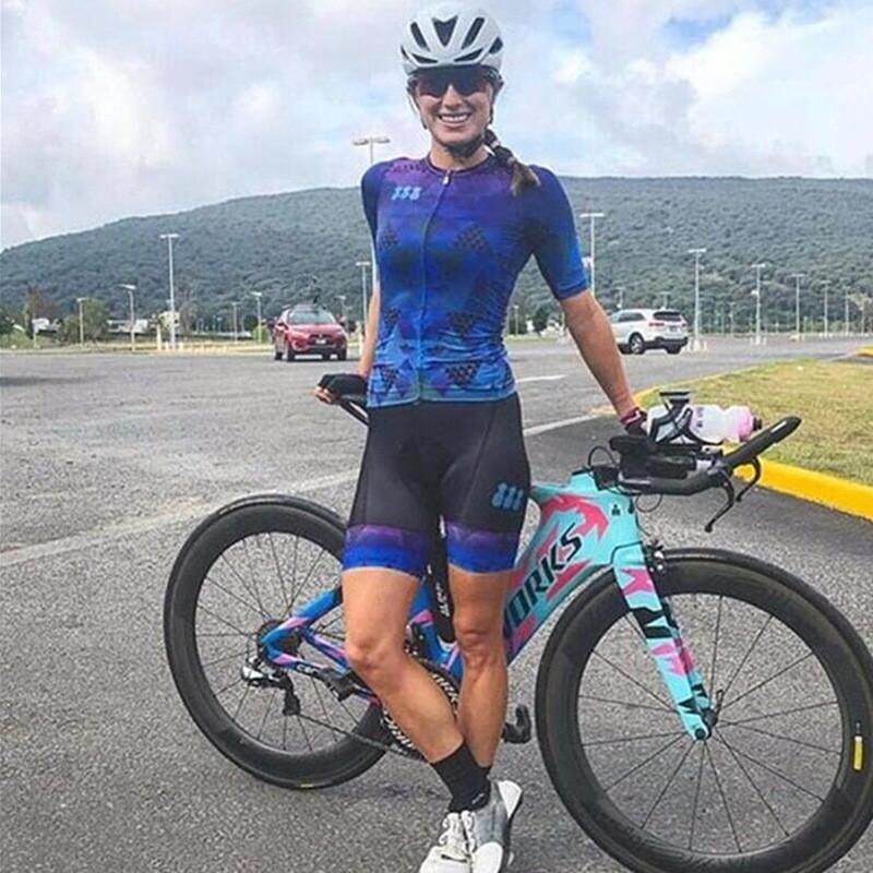 Unisex Cycling Jersey Shorts Set Breathable Quick-Dry Mountain Road Bike Apparel Sportswear